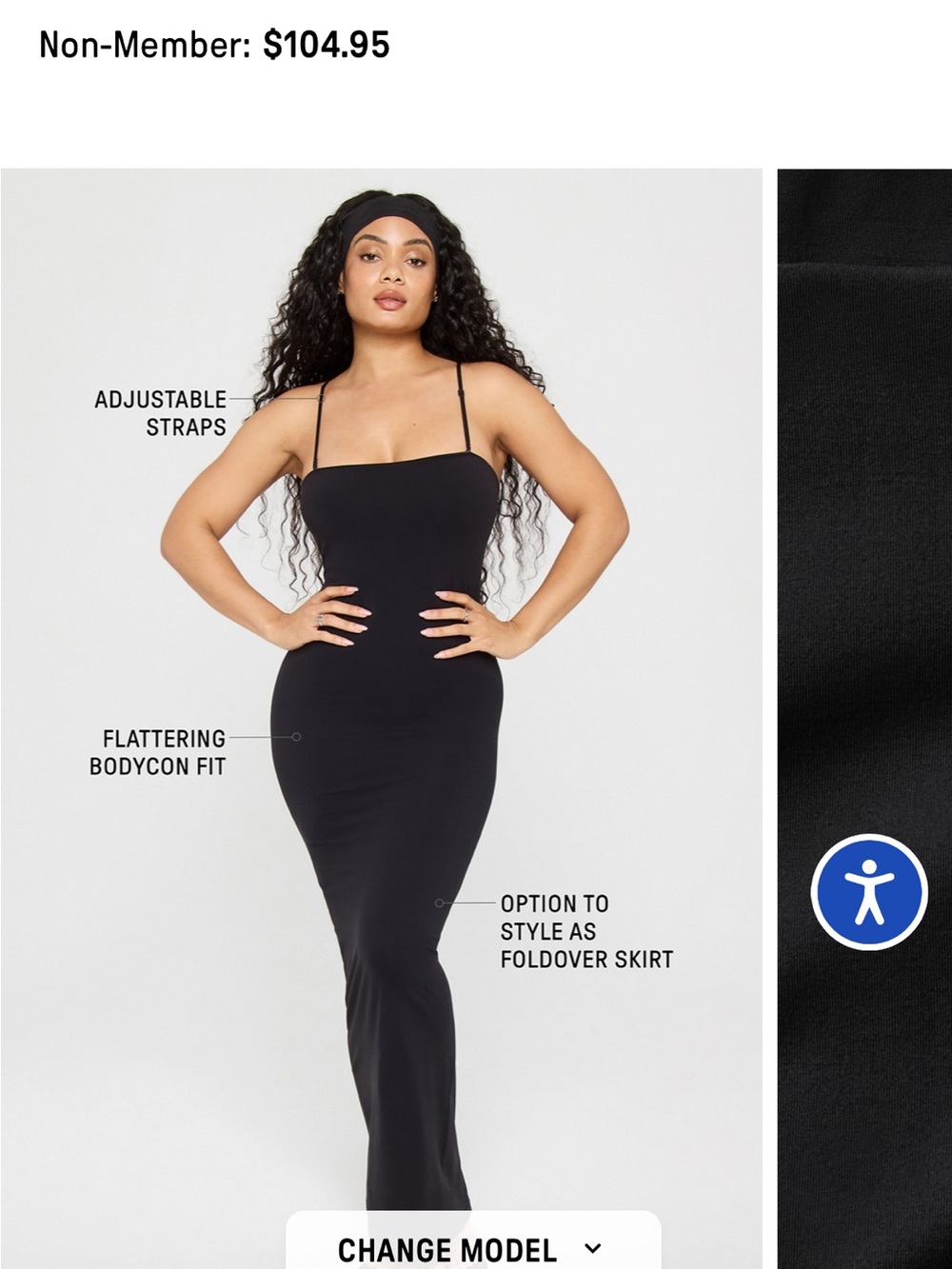 Seamless convertible dress